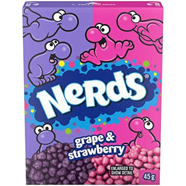  NERDS STRAWBERRY & GRAPE