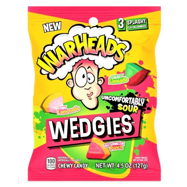  WARHEADS WEDGIES ΣΑΚ.WATERMELON PUNCH
