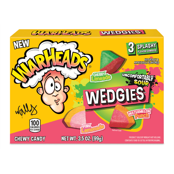  WARHEADS WEDGIES ΚΟΥΤΙ WATERMELON PUNCH 